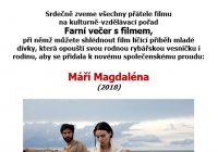 Farní večer s filmem - Máří Magdaléna